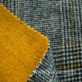 double-faced wool coat fabric plaid check fabric